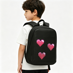 Cartoon Cute Waterproof Mini Lightweight Bags Kids Girls Student Led Screen <b>Backpack</b> for <b>School</b> - Product Image 2