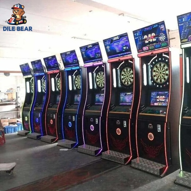 Professional Intelligent Electronic Darts Machine for Sale 6+ Years Age Club-Used Soft Light Target & Arcade Game Coin Payment