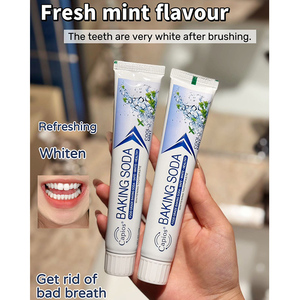 Dentifrice blanchissant à la menthe et au bicarbonate de soude en gros OEM, dentifrice riche en mousse, soins bucco-dentaires, nettoyage des dents, dentifrice contre l'halitose - Product Image 4