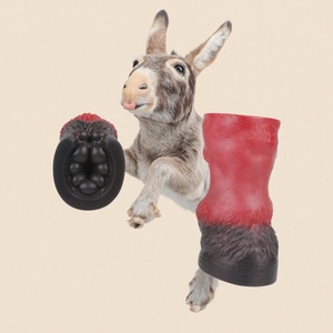 GEEBA Fantasy Feet Shaped Pocket Pussy Male <b>Masturbator</b> Donkey Hoof alien Channel Pocket Vagina Artificial Vagina for Men - Product Image 1