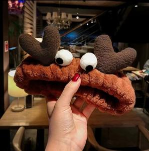 Büyüleyici sevimli kumaş saç bandı bayanlar tatlı ev eğlence saç Wrap için rahat veya parti için peluş kafa bandı çocuklar için - Product Image 3