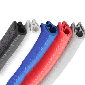 आपूर्ति रंग सजावटी सील यू-आकार के कील हेलमेट एडजिंग स्ट्रिप स्कूटर कार दरवाजा मुक्त पेस्ट विरोधी पट्टी - Product Image 2