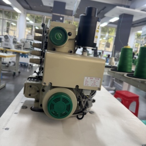 Macchina per cucire DS-787-AT-BUT <span class=keywords><strong>professionale</strong></span> a 3 fili per Overlock per unità diretta interblocco automatico filettatura manuale programmabile - Product Image 4