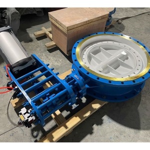 D643H-16C วาล์วผีเสื้อ DN800 ตัวกระตุ้นแบบนิวเมติก น้ำอุณหภูมิปกติ 1.6MPa ความดัน - Product Image 3