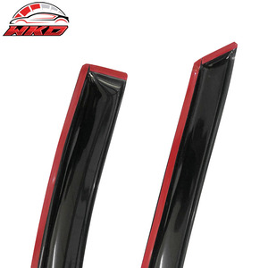 สำหรับ Honda Prelude BA8 BB2 92-96 ชุดบังแดดอะคริลิค กันฝน กันแดด สำหรับประตูรถยนต์ ป้องกันหน้าต่างด้านข้าง 2 ชิ้น - Product Image 6