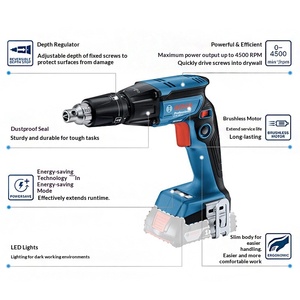 Cacciavite Elettrico Originale GTB185LI, Solo Corpo Macchina, Cacciavite Autofilettante 18V - Product Image 3
