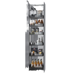 Unihopper Phantom Monster Tall <b>Pull</b>-Out Basket Cabinet Dish Storage Rack A-Shape Durable <b>Light</b> Luxury - Product Image 3