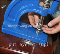 Pince de pressage à pression manuelle Machine à œillets/matrices à œillets coupe-trou perforateur coupe circulaire presse à main ensemble pour les services de coulée