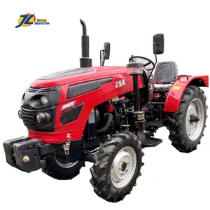 W 25 HP produk pertanian traktor pertanian Taman 4 roda penggerak 4Wd traktor 30hp traktor pertanian untuk dijual oleh Jiulin