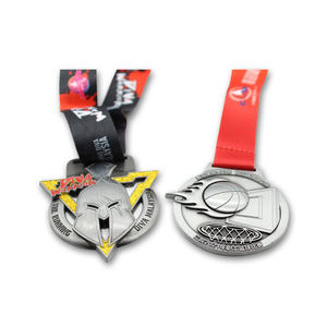 Medallas Deportivas Personalizadas de Metal Pulido en 3D, Doradas, para Maratón <span class=keywords><strong>5K</strong></span> y 10K, con Logotipo Grabado con Láser, para Corredores, Nadadores y Futbolistas - Product Image 3