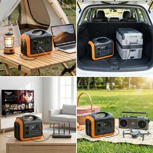 Centrale Électrique Portable LiFePO4 600W OEM en Gros, 595Wh, 3500+ Cycles, Charge Rapide, Générateur Solaire <span class=keywords><strong>pour</strong></span> Commandes en Gros et Distributeurs - Product Image 6