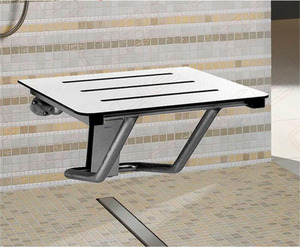 Top vente <span class=keywords><strong>mural</strong></span> en acier inoxydable 304 <span class=keywords><strong>pliable</strong></span> siège de douche pour bain chaise de bain pour personnes âgées chaise de bain pour adultes handicapés - Product Image 5