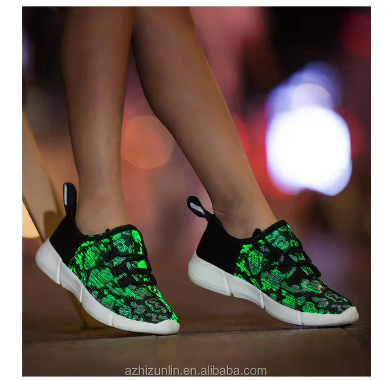 Fiber Optic LED Shoes Illuminate Your Way in Style