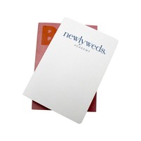 Cuadernos Cosidos Blancos con Logotipo Personalizado Ecológicos al por Mayor, Tamaños A4, A5, B5 y Personalizados, con Rayas Anchas y Apertura Plana para la Escuela y la Oficina