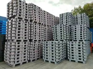 Pallet Euro Polyetylen mật độ cao (HDPE) với một mặt và ba người chạy lối vào 4 chiều để lưu trữ giá hiệu quả - Product Image 2