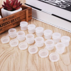 BECOL Venta al por mayor: Paleta de plástico transparente de 6*5ml con tazas vacías <span class=keywords><strong>para</strong></span> pintura, acuarela, pigmentos y dibujo, <span class=keywords><strong>para</strong></span> arte. - Product Image 4