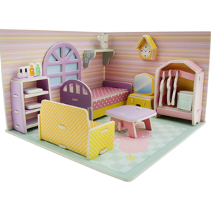 <span class=keywords><strong>Puzzle</strong></span> 3D DIY Stéréo Fait Main pour Enfants Style Dessin Animé Petit Bomber Modèle Papier Matériel Prêt pour la Vente - Product Image 5