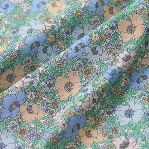 Tissu popeline imprimé 100% coton super doux 120 g/m² personnalisé pour vêtements - Product Image 5