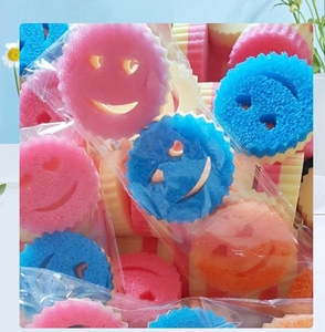 Esponja Limpiadora de Doble Textura con Diseño Sonriente, en Variante Resistente para Cocina y Baño, Anti-Manchas y Anti-Olores, Venta al Por Mayor - Product Image 5