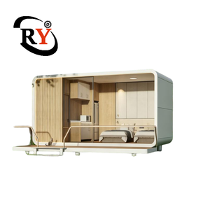 Cabane Apple à assemblage rapide, minimaliste et résistante aux intempéries, pour quai de yacht côtier, <span class=keywords><strong>manoir</strong></span> de vacances VIP haut de gamme - Product Image 1