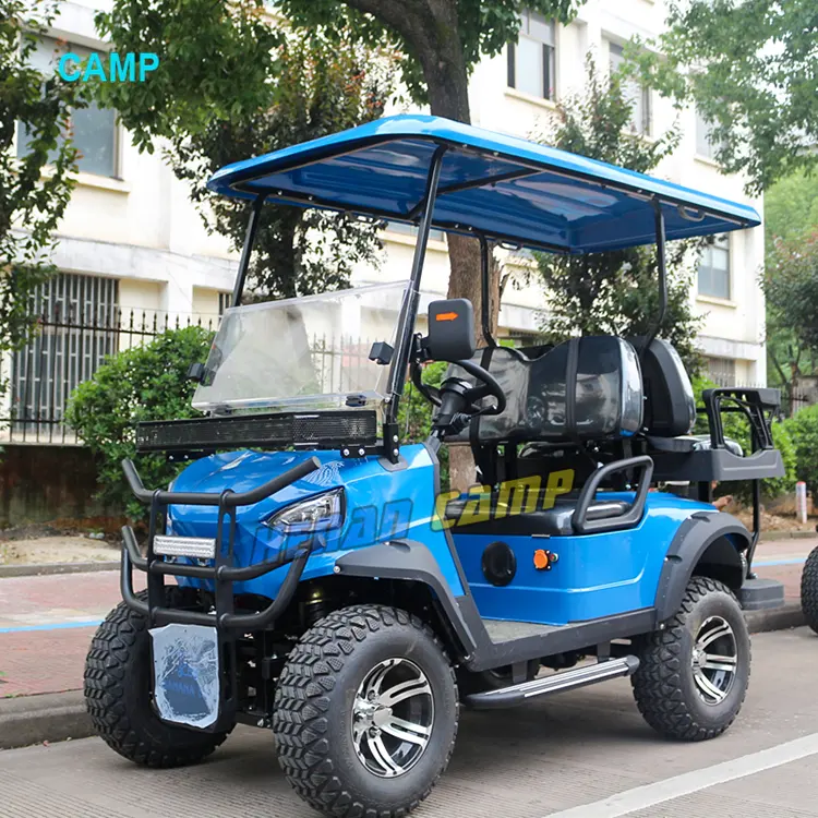 2 4 6 tempat duduk elektrik kereta golf Harga Murah mobil buggy untuk dijual klub Cina mobil tertutup power golf cart