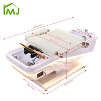Table de massage électrique avec fonction de levage, chaise de pédicure pour thérapie aquatique, lit de spa japonais pour soins capillaires