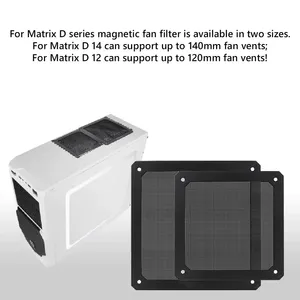 Magnetic PVC Dust Filter <b>Mesh</b> Cover for PC Cooling and <b>Power</b> Supply Fans Guard Case Fan Dust Cover Dust Filter Pro - Product Image 2