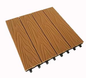Gỗ gạch vườn sàn DIY decking WPC Peel và Stick sàn gạch ngoài trời - Product Image 5