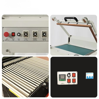 Machine d'emballage sous film rétractable automatique BS-G4525+4020F pour livres, petites boîtes, films plastiques POF, aliments et boissons