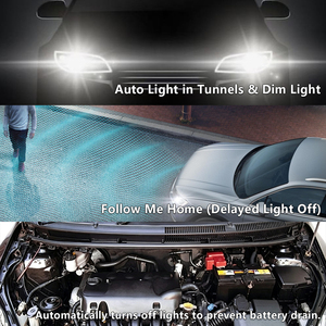 Interruptor de faros automático con sensor de luces antiniebla para Volkswagen Golf 4 mk4, Passat B5, Polo 9N 9N3, <span class=keywords><strong>Bora</strong></span>, Tiguan mk2, Sharan, Octavia 3 <span class=keywords><strong>tuning</strong></span> - Product Image 4