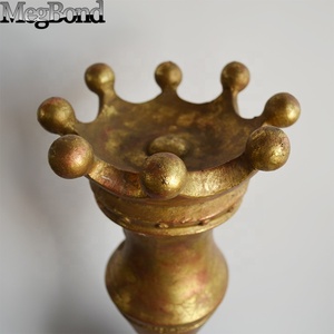 Resina old crown antico <span class=keywords><strong>scacchi</strong></span> forma interni decorazioni per la casa - Product Image 4