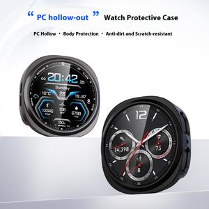 Tschick PC étui pour Samsung <span class=keywords><strong>Galaxy</strong></span> <span class=keywords><strong>Watch</strong></span> 8 40mm 44mm accessoires cadre creux protection dur pare-chocs montre 8 40mm 44mm couverture - Product Image 3