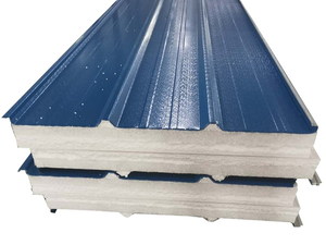 <span class=keywords><strong>Panel</strong></span> Sándwich de Techo Corrugado de EPS, <span class=keywords><strong>Teja</strong></span> de Acero de Color, Instalación Rápida, Lámina de Techo Metálica Corrugada para Construcción - Product Image 5