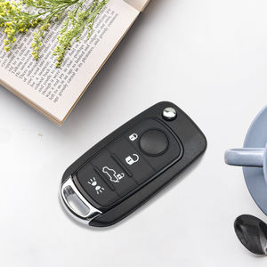 MS 4 botones 433MHZ MQB48Chip <span class=keywords><strong>Rmeote</strong></span> Control llave de coche para FIAT JEEP DODGE reemplazo Megamos AES Flip llave de vehículo con hoja sin cortar - Product Image 6