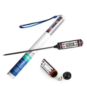 Electronic needle thermometer probe suitable for food thermometers from -50 C to approximately +300 C LCD DIsplay TP101