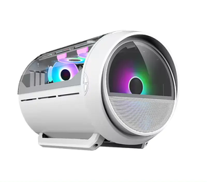 Boîtier <span class=keywords><strong>PC</strong></span> de bureau RGB Mid Tower <span class=keywords><strong>Gamer</strong></span> Micro ATX Armoire pour ordinateur de jeu - Product Image 1