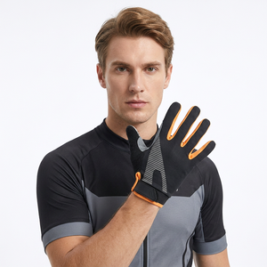 Stock Non-Slip Wear-resistant Winter Riding Sport Outdoor Bicycle Gloves Wholesale Comfortable Full <b>Finger</b> <b>Bike</b> Gloves - Product Image 1