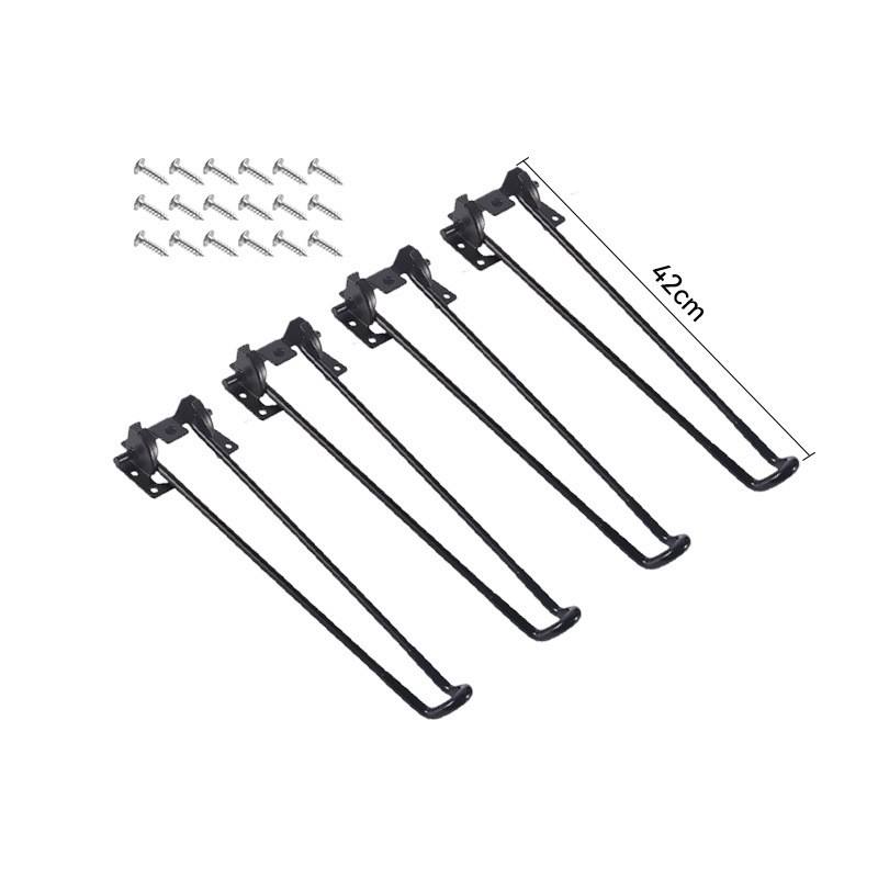 Pieds de table pliants 42cm