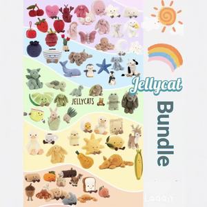 Jellycat Collection Fun for Series : Peluches Ours Barcelone, Dragon Matcha, Poupée en tissu apaisante avec rembourrage en coton PP - Product Image 1