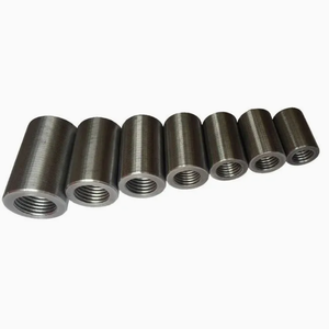 Manguito de Empalme Versátil de 30 mm para Acoplador de Barras de Refuerzo de Concreto de Alta Resistencia, Acero al Carbono, Aleación de Zinc, Acabado Pulido - Product Image 1
