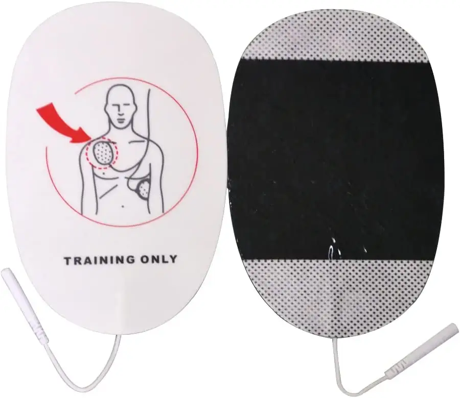 Professional Adult Defibrillator Electrode for Aed Defibrillator Training AED Training Electrode