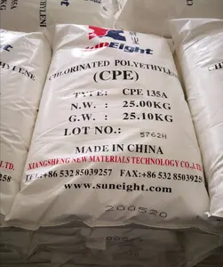 PVC ADDITIVE PVC PROFILE HOT SALE CPE 135 CHLORINATED POLYETHYLENE FROM CHINA