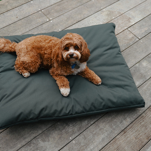 Cojín de colchón para mascotas acogedor de lujo, cama de diseño moderno, extraíble, uso en interiores y exteriores, cojín transpirable para perros al aire libre - Product Image 2