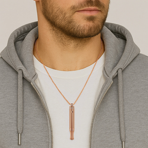 Collier inhalateur d'huiles essentielles aromathérapeutiques saveur naturelle pour arrêter de fumer, soulager l'anxiété et favoriser la méditation respiratoire, avec logo personnalisé - Product Image 5