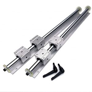 บล็อกรางเลื่อนแบบลูกปืนอะลูมิเนียม HENTO SBR20UU SBR20LUU รุ่น SBR20 - Product Image 2