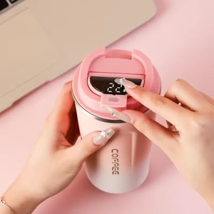 Wholesale Low Moq Led Lid Temperature Metal Double Walled Insulated Coffee Smart Mug Custom Cups With <b>Personalise</b> Logo Cup - Product Image 5