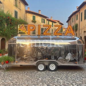 <b>ice</b> <b>cream</b> push <b>stand</b> cart trailer Most Popular mobile food truck food cart fast food truck cart trailer for sale - Product Image 3