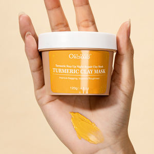 Частная марка, оптовая продажа, уход за лицом, очищающая увлажняющая роза/зеленый чай/Маска из глины куркумы - Product Image 6