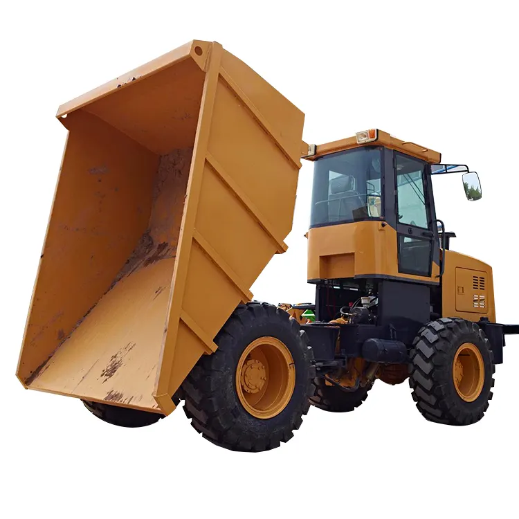 CE certified wheeled 70FCY 7.0ton site 3.5 CBM sale in brazil mini dump dumper truck with low price