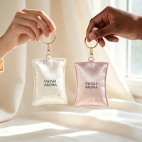 Sachet parfumé suspendu en satin, longue durée, désodorisant, ornement pour voiture, armoire, maison, chambre